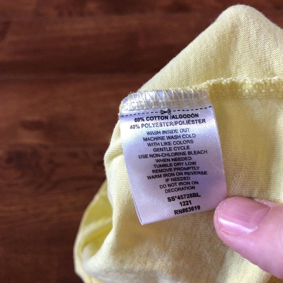 RBX yellow tank top in size 7/8 - Picture 5 of 5